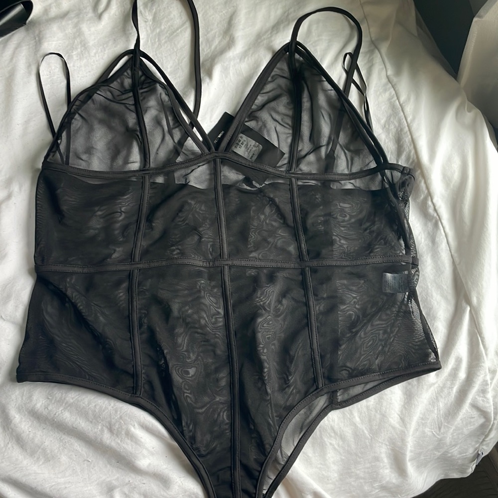 Fashionova black bodysuit